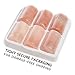 Milliard 6 Pack Premium Himalayan Salt Shot Glasses/Pink Tequila Shot Glasses, FDA Approved - Make Drinking Tequila Simple and Easy