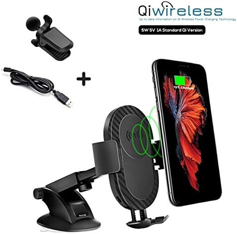 Skynow Car Wireless Charger,Car Mount Air Vent Holder with 5W Quick Charging for iPhone Xs MAX/XR/XS/X/8/8 Plus and Samsung Galaxy Note 9/S9/S9 Plus/Note 8/S8.