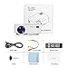 Projector, Aidodo Video Projector(2018 Upgraded) with 120 Inch and 1080P Support, Home Theater Projector Compatible with Fire TV Stick, PS4, HDMI, VGA, TF, AV and USB