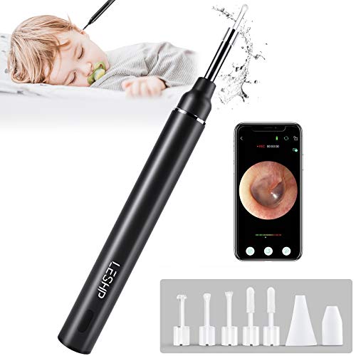 Ear Wax Removal Cleaner Camera Tool Kit Otoscope with Light Earwax