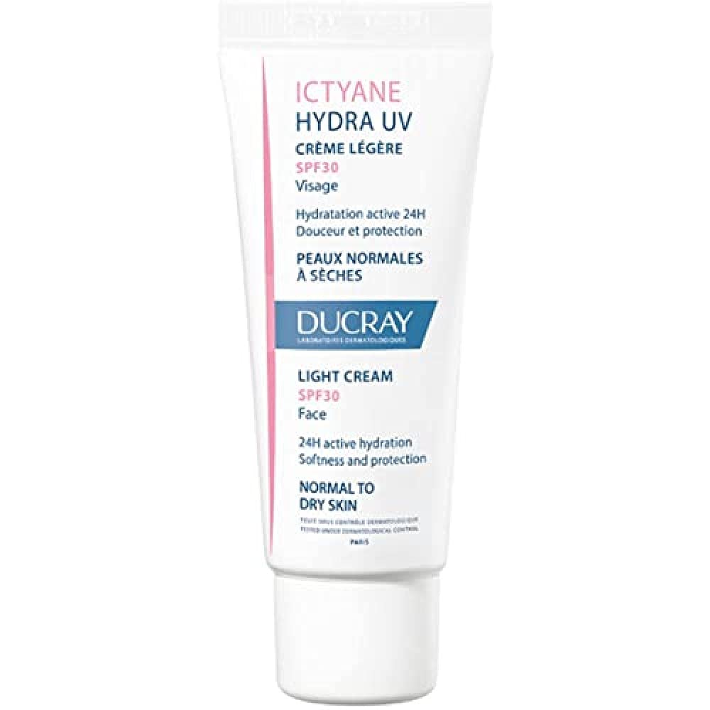 Ducray Ictyane Hydra UV Light Cream SPF30 Face 40ml