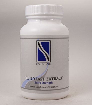 Red Yeast Extract Extra Strength 90 Capsules, by Nutri-Dyn Red Yeast Extract Extra Strength 90 Capsules, by Nutri-Dyn