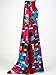 Choies Women's Flower Print Boho High Waist Maxi Skirt -Selection Print Long Skirt