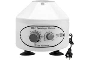 Caalii Centrifuge Machine, Lab Benchtop Centrifuges, Desktop Electric Lab Laboratory Centrifuge Machine Lab Medical Practice 