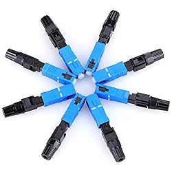 KELUSHI 100 pcs SC Fiber Optical Quick Connector