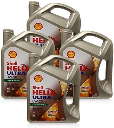 Shell Helix Ultra Sn Plus 0W-20 Fully Synthetic Motor Oil (4 Litres ...