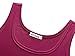 VETIOR Work Dress, Women's Sleeveless Scoop Neck Floral A-Line Patchwork Dress Rose