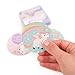 Magical Unicorn Party Supplies Stickers for Party Favor Bags - 30 Cute Unicorn & 30 Thank You Stickers - 60 Total Count