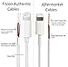Lightning to USB Cable, 5 Pack 3 FT / 1 Meter [Heavy Duty] iPhone Charging Cord iPad Charger for Apple iPhone 8 X 8Plus 7/6/6S/Plus/SE/5S/5/iPad Mini/Air/Pro/iPod, Compatible with iOS10
