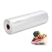 PAPRMA 12” x 20” Plastic Produce Bags, Food Storage Bags 350pcs on a Roll, Clear Produce Bag for Food Vegetable Bread Fruit Meat - 1 Roll