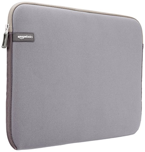 AmazonBasics 15 to 15.6-Inch Laptop Sleeve - Grey