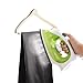 Sunbeam Simple Press 1100 Watt Compact Anti-Drip Non-Stick Soleplate Iron with Timed Auto-Off System, White/Green, GCSBBV-395-000