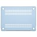 Mosiso Plastic Hard Case Cover for MacBook 12 Inch with Retina Display Model A1534 (Version 2017/2016/2015) - Airy Blue