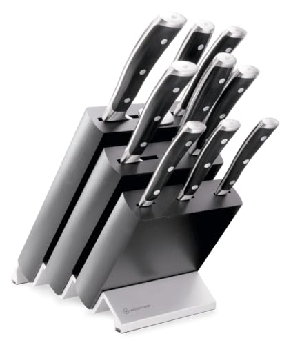 Wuesthof Classic Ikon 9-Piece Knife Block Set