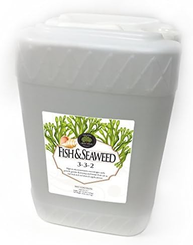 Fish and Seaweed Liquid Fertilizer, 6-Gallon