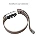 SWEES Metal Bands Compatible Fitbit Charge 2, Milanese Stainless Steel Metal Magnetic Replacement Wristband Small & Large (5.5
