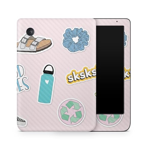 Carbon Fiber E-Reader Skin Compatible with Kobo Clara Colour (2024) - VSCO1 - P…