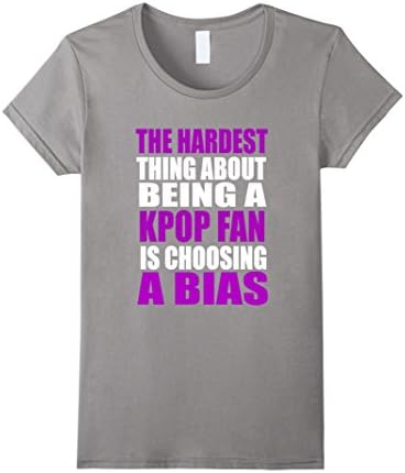 Women's The Hardest Thing About Being A Kpop Fan is Choosing A Bias XL Slate