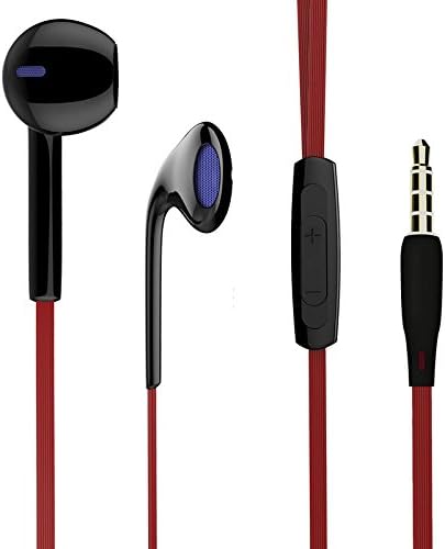 Wired In-Ear Earphones, Cellia Stereo Quality Headphones with Microphone, Remote Control, Universal Earbuds for iPhone, iPad, Samsung, iOS, Android, Windows