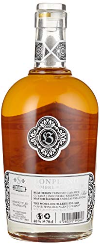 Bonpland | Rum Sombre - Dark | 700 ml | Blended Rum | In Fässern deutscher Spitzenweingüter veredelt – Bild 3