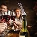 Wine Aerator, McoMce Delicate Aerator Wine Tasted Delicious, Wine Aerator for Wine Bottle Pourer, Premium Wine Air Aerator (Stainless Steel/Clear), Non-Missable Wine Areators - Gift Box Included