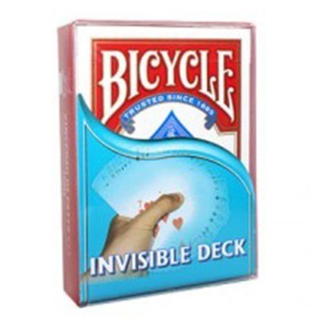 The invisible Deck Bicycle Red