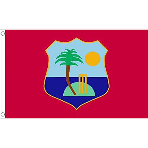 AZ FLAG - West Indies Flag - 2x3 Ft - 100D Polyester Windies Banner with Two Metal Grommets - Fade Resistant - Vivid Colors - 2' x 3' Feet - 90x60 Cm