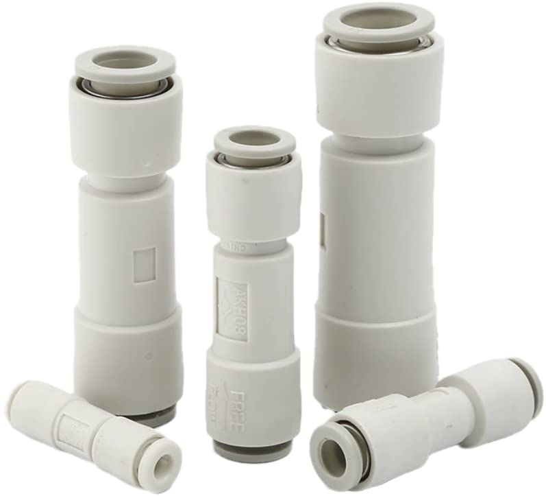 IQS ProLine Pneumatic Check Valve 10 mm on Both Sides Compressed Air Smoking Quick Connector (Diameter 10 mm)