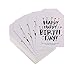 Fityle 50pcs Kraft Dangle Tags Birthday Package Labels Colorful Bookmarks Home Decoration Wedding Decoration Party Adorn Proposal Embellishment Tags - happy happy birthday 6.3x3.6cm
