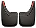 Husky Liners Mud Guards | Rear Mud Guards - Black | 57881 | Fits 2014-2018 Chevrolet Silverado 1500, 2015-2019 Silverado 2500/3500, 2019 Silverado 1500 LD w/Single Rear Wheels 2 Pcs