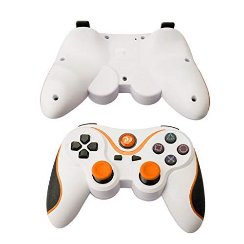 A-SZCXTOP 1 Pair Wireless Dualshock Bluetooth Game Controller Rechargeable Gamepad with USB Charging Cable for PS3 Playstation 3