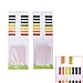 TUANTUAN 4 Packs PH Test Strips PH 1-14 Test Indicator Litmus Paper Strips Tester for Saliva Urine Water Soil Testing (320 Strips)thumb 4