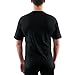 Woolx X306 V-Neck Tee - Black - XLG