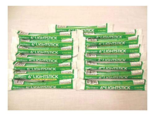 Lot of 30 Emergency Light Sticks 12 Hour Green Disaster Survival Made in USA