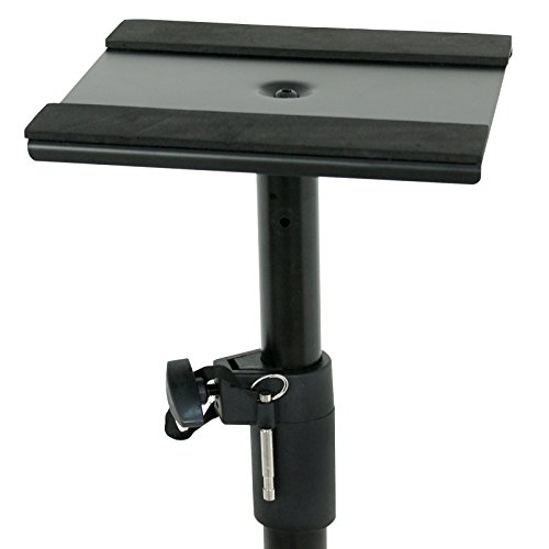 ZENY Pair of Studio Monitor Speaker Stands Height Adjustable Concert