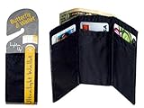 Butterfly Wallet Special Edition Ultralight Slim Trifold Wallet, Minimalist Thin Wallets for Men and Women, Lightweight Travel Partner, Great for Front Pocket- Black