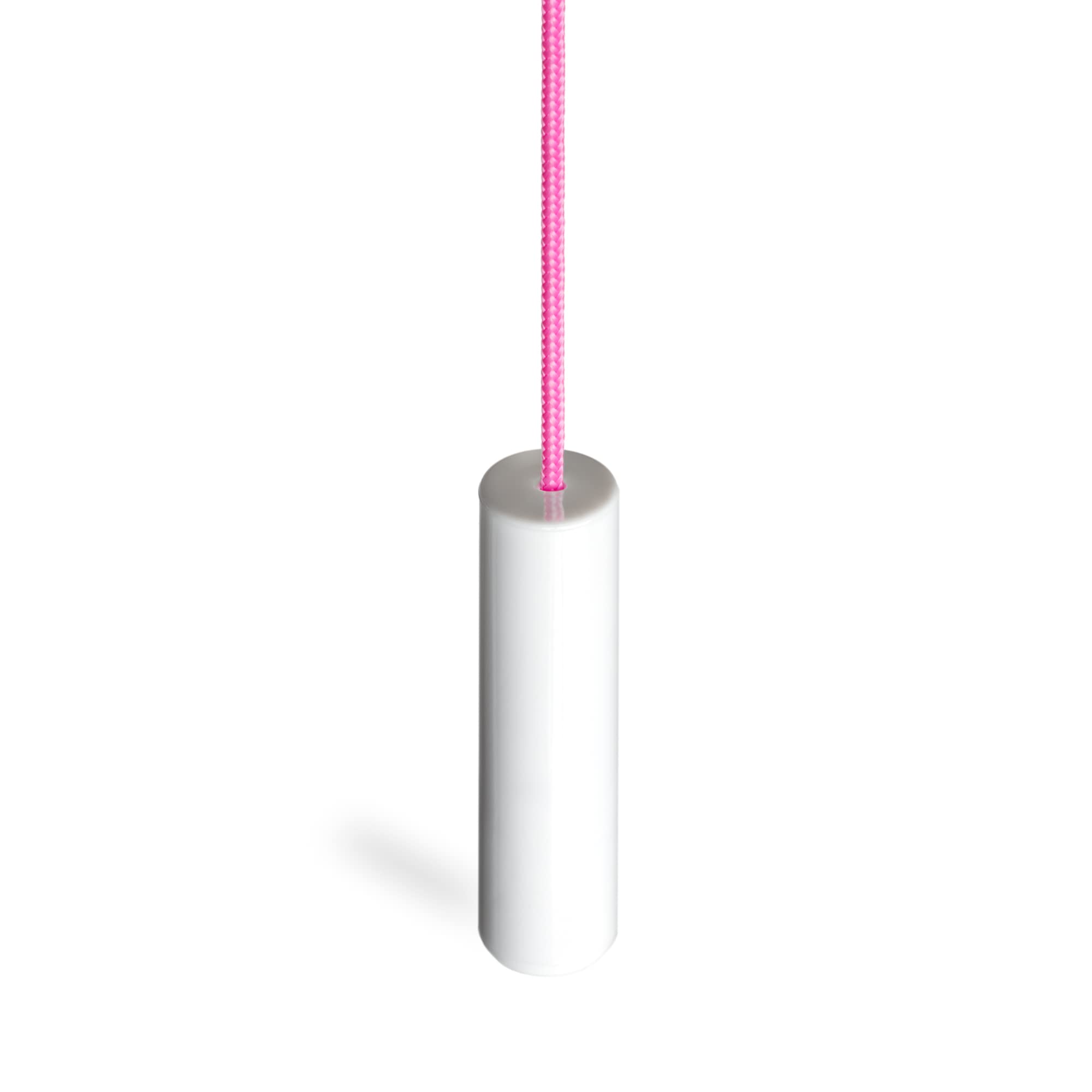Ceiling Switch Pull Cord String, with Ice White Ergonomic Handle. Choice of Contrasting Bright and Fun Cords.…