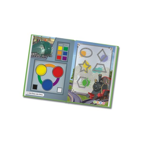 LeapFrog LeapReader Book Chuggington Wilson and the Paint Wagon