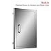 CO-Z Outdoor Kitchen Doors, 304 Stainless Steel Single BBQ Access Door for Outdoor Summer Kitchen Island, Grilling Station, Outside Cabinet, Barbeque Grill, Built-in SS BBQ Island Door (14W x 20H)