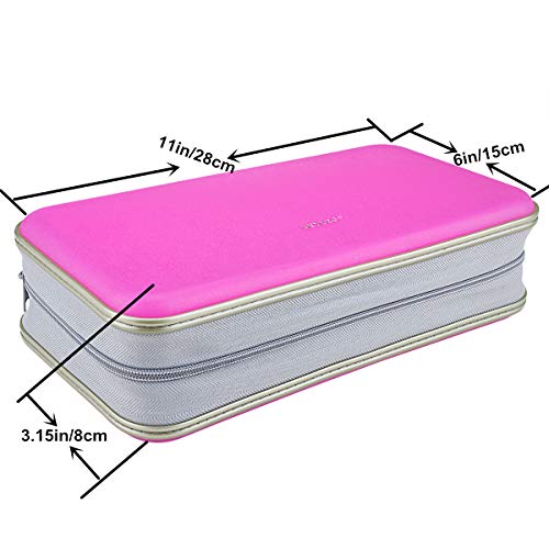 image for CD DVD Wallet, Wismart 96 Capacity Heavy Duty Sturdy DVD Storage Hard 