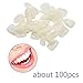 Dental Ultra-Thin Whitening Veneers Resin Teeth Upper Anterior Shade 100 PIECE