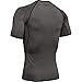 Under Armour Men's UA HeatGear Armour Short Sleeve Compression Shirt XXL Gray