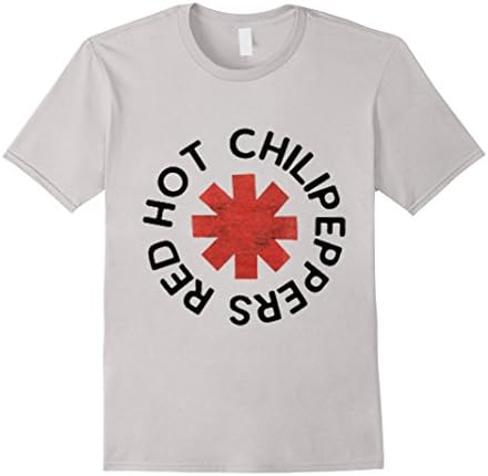 Men's Hot Chili Red shirt Medium Silver