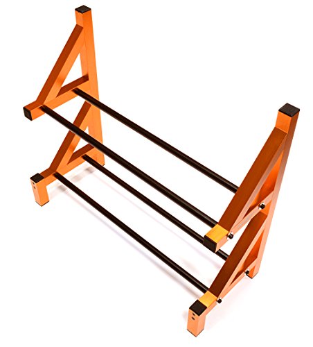 Integy RC Model Hop-ups C26749ORANGE Wheel & Tire Storage Rack 17x6x14 Inch for 1/10 & 1/8 Scale
