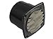 Marine Abs Plastic Black Louvered Round Vent for Boat Caravan & Rv - Five Oceans