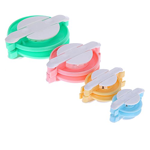 DocoolerÂ® 4pcs Pompom Maker Fluff Ball Weaver Needle Craft Knitting Wool Tools DIY Weaving Loom Sets