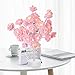 Table Lamp Rose Flower Desk Tree Lamp Gift For Girls Women Teens Home Décor For Wedding Christmas Living Room Bedroom Party with 24 Warm White LED Lights |Two Modes: USB/Battery Powered(White)