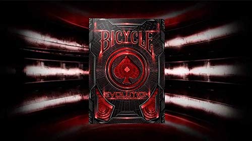 Bicycle Evolution Deck (Red) by USPCC - Trick by Bicycle