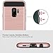 Galaxy S9 Case,Wollony Metallic Brushed Slim Hybrid Dual Layer Full Body Anti-Scratch Protective Case Heavy Duty Shock Absorption TPU Bumper Hard Cover for Samsung Galaxy S9 Phone - Rose Gold