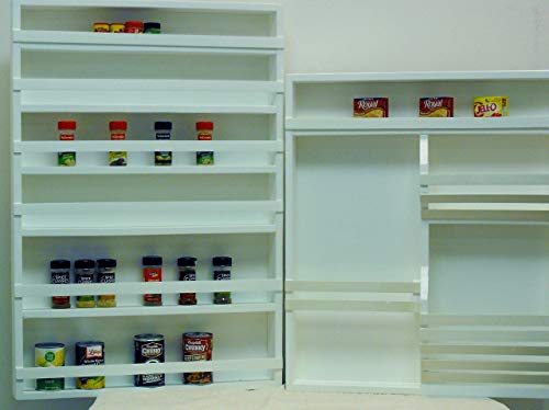 Full Door behind the door mounted spice rack for 24" wide door - Thumbnail 2